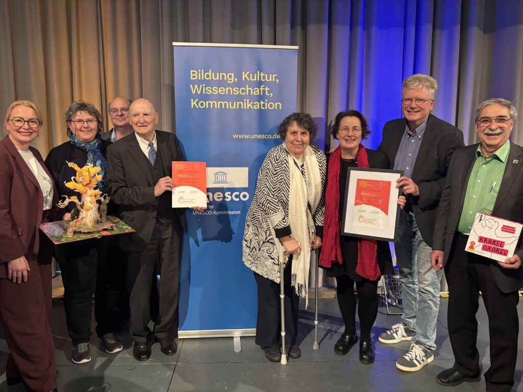 UNESCO Immaterielles Kulturerbe: Brettspiele spielen - Brettspielkultur in Deutschand, Urkundenverleihung am 19.11.2025 in Saarbrücken